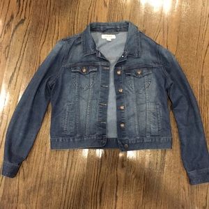 Dark Blue Denim Jean Jacket